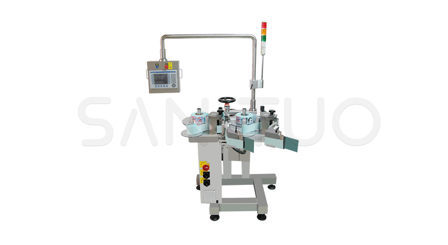 雙頭不間斷落地式貼標機