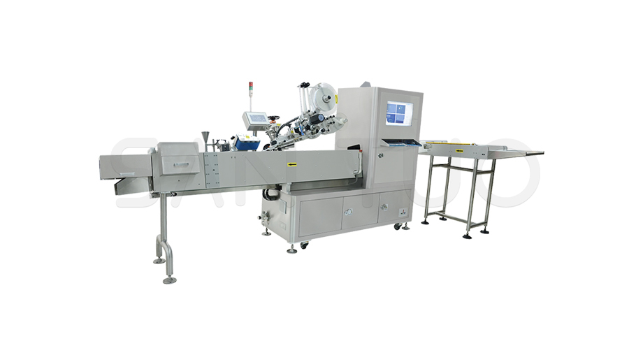  燈檢貼標(biāo)一體機