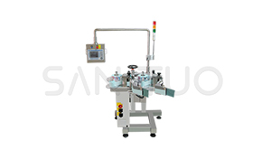 雙頭不間斷落地式貼標機