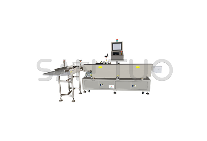 直線(xiàn)式小圓瓶燈檢貼標(biāo)一體機(jī)