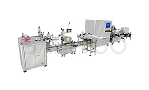 三拓口服液瓶貼標機_口服液生產線介紹