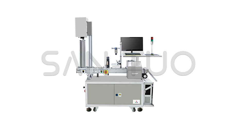 試驗棒條形碼噴碼檢測一體機
