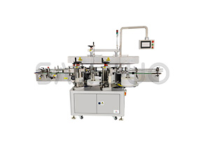 立式扁瓶單側面雙頭打印貼標機