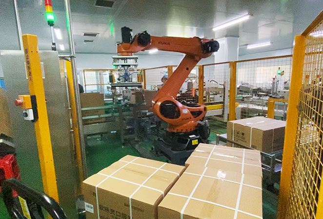 智能碼垛機(jī)器人系統(tǒng)