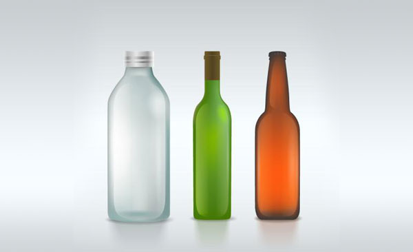 不同的玻璃瓶有不同的要求和貼標方式