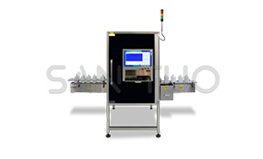 洗手液瓶底異物視覺檢測系統(tǒng)