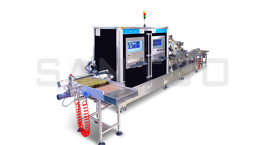 口服液燈檢貼標(biāo)一體機(jī)