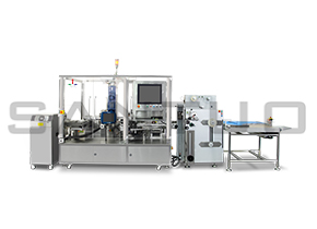 高速立式圓瓶貼標(biāo)機(jī)