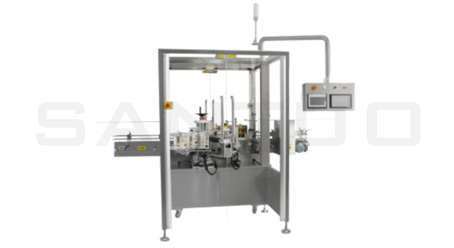 立式圓瓶貼標(biāo)機(jī)