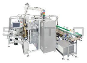 全自動裝箱封箱碼垛生產線