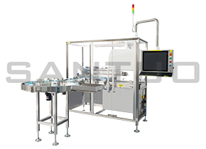 小瓶自動裝盤計數(shù)設備