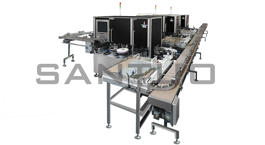 西林瓶燈檢貼標(biāo)一體機(jī)