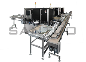 西林瓶燈檢貼標一體機